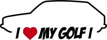 I love my Golf 1 3 Türer